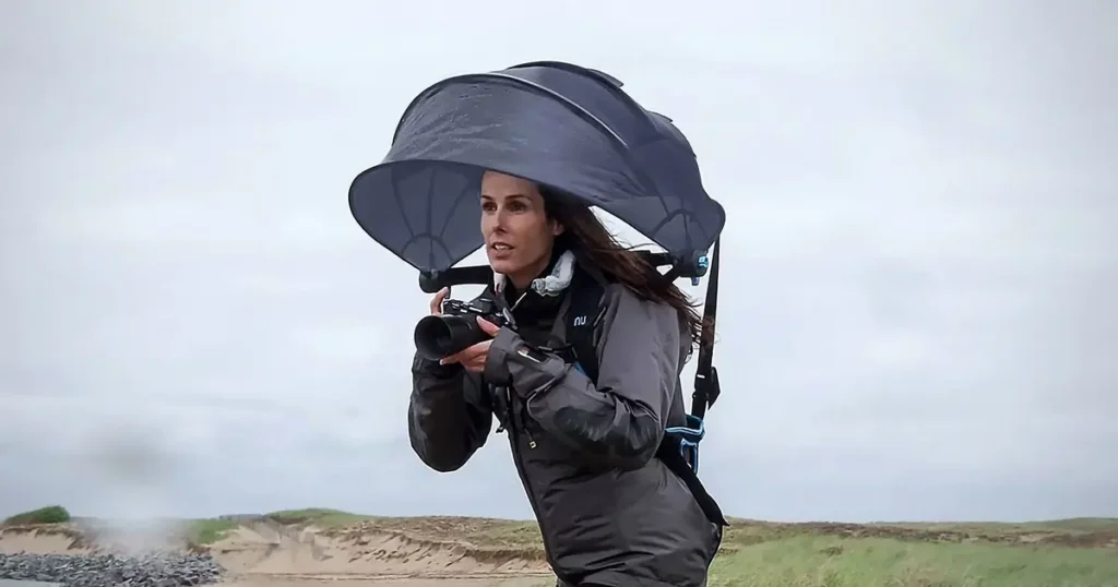 Hands Free Umbrella