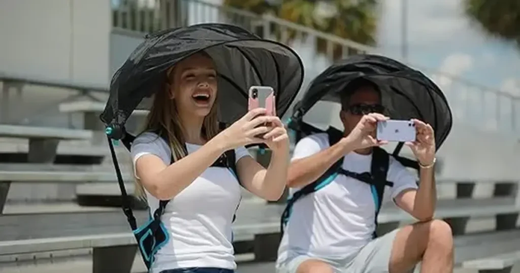 Hands Free Umbrella