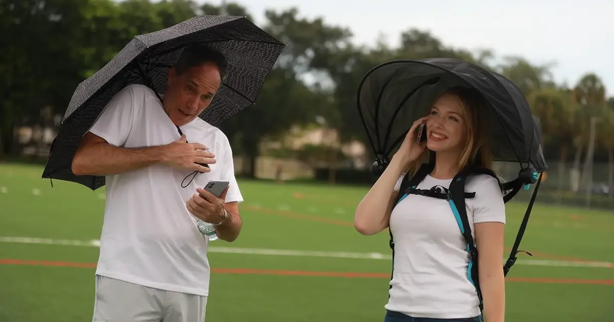 Hands Free Umbrella