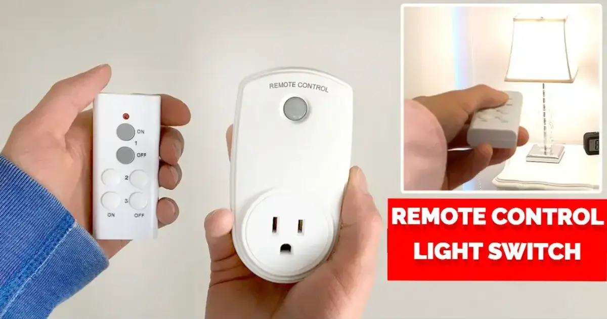 Remote Control Light Switch